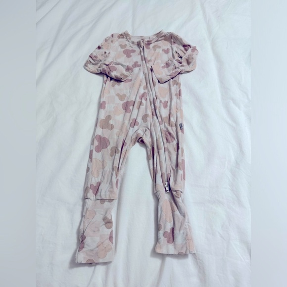 Set of 2 Super Soft. Behold Baby. 6-9M Bamboo. Mickey Pajamas. - Picture 1 of 5